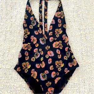 UO SWIM Floral One Piece Swimsuit